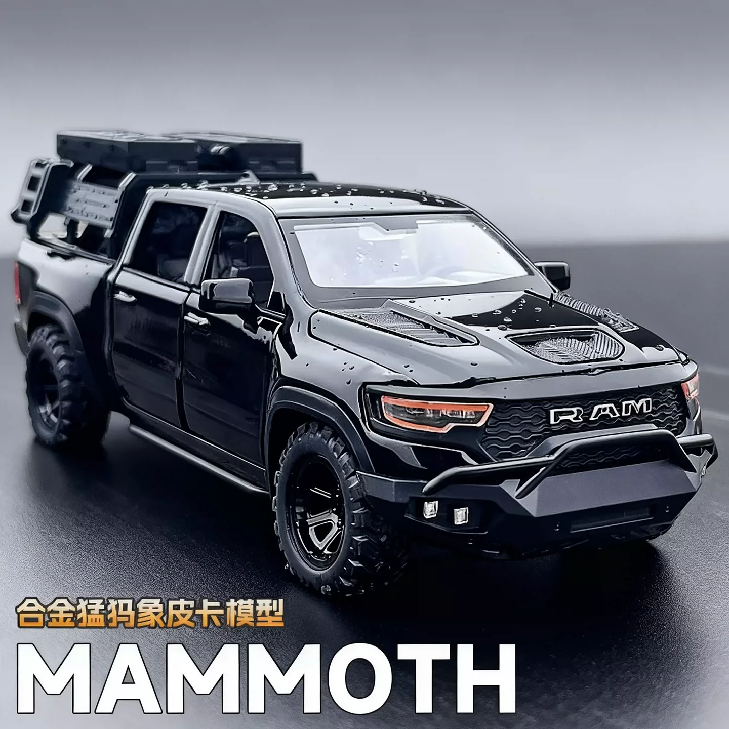

1:32 Mammoth 1000 TRX Pickup Alloy Car Model Diecasts & Toy Vehicles Truck Kids Toys For Children Christmas Gift Boy Toy