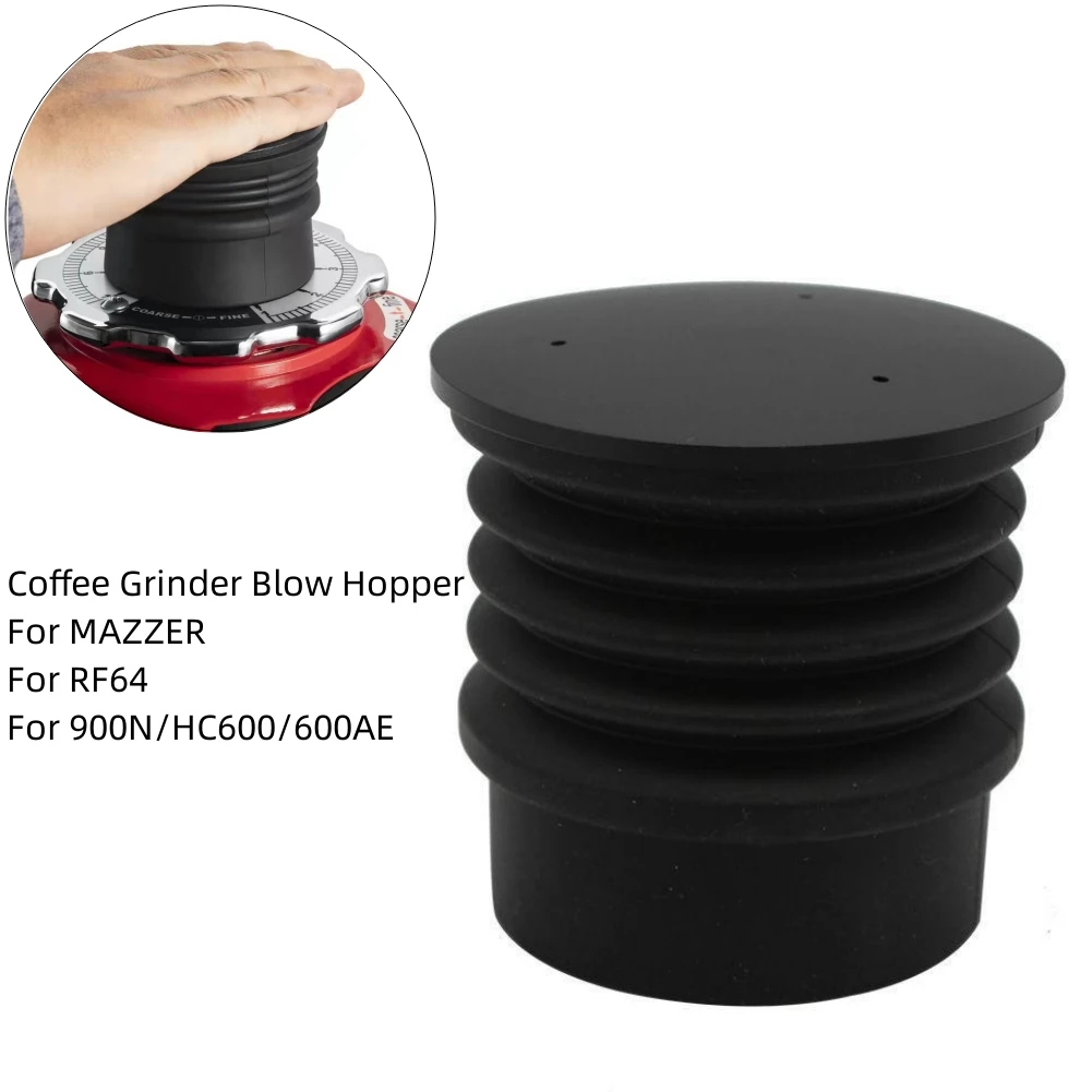 1pcs For Italian Coffee Grinder Single Dose Hoppers For MAZZER Etc Compatible Comfortable Hand Feel Collect Grounds Silicone