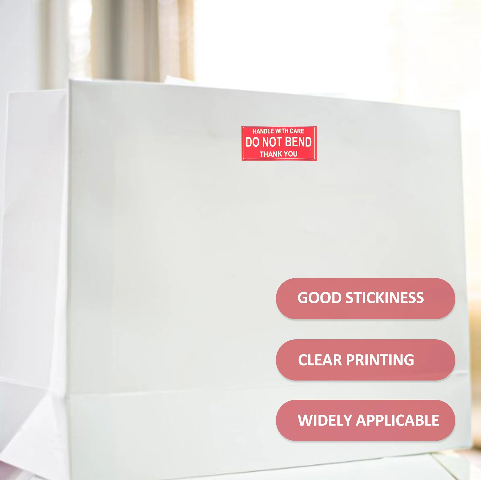 

6 рулонов предупреждающих этикеток для доставки, клейкая медная пластина, самоклеящаяся упаковка, предупреждающие наклейки, хрупкие наклейки для обработки