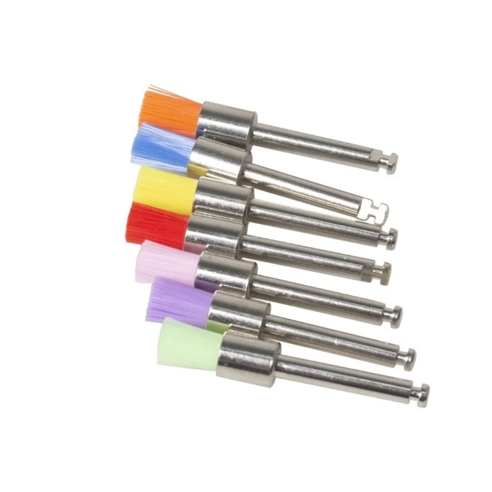2,35 mm Schaftdurchmesser, Nylon-Polierbürste, Schraubtyp, RA-Verriegelungstyp, Prophy-Polierbürste, Design zur Fleckenentfernung, dichte Borsten – Detail 7