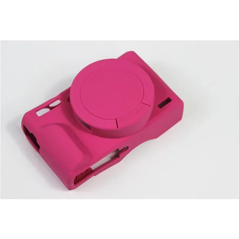 G7x3 silicone armadura caso de pele câmera saco corpo capa protetora para canon powershot g7x mark iii g7xiii