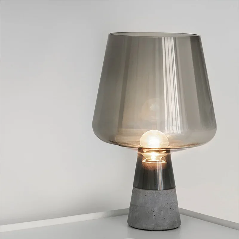 

Nordic desk Lamp creative cement led table lamp for Bedroom living room bedsidehome decoration E14/E27 modern Table Lamps