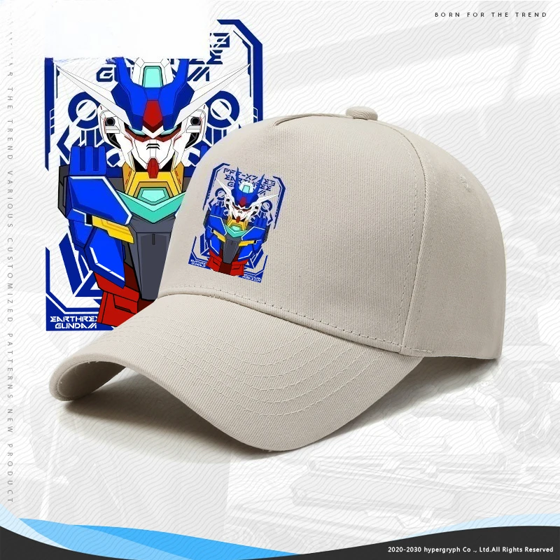 機動戦士ガンダムユニコーンティーンアニメ男性と女性のファッション多用途日焼け止め夏シェードキャップ野球帽ギフト