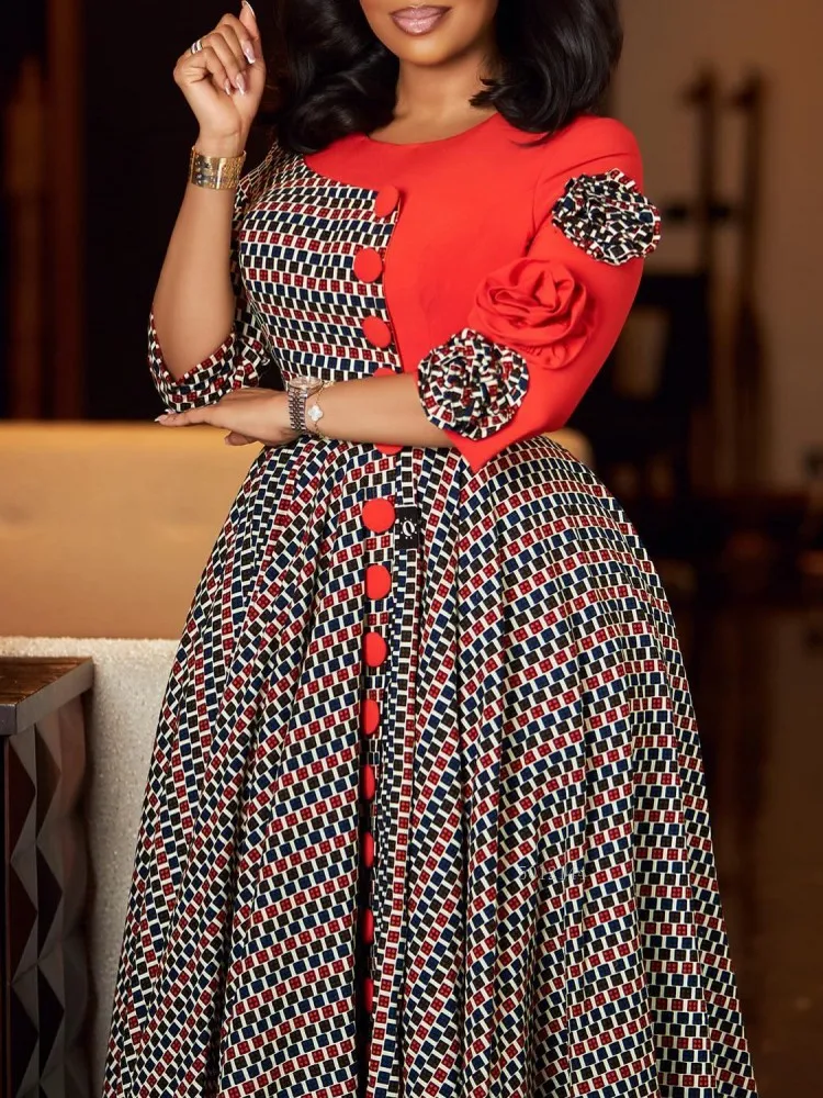 african dress ladies Dresses For Women Elegant Polyester Muslim Fashion Abayas Dashiki Robe Kaftan Long Maxi Midi Lining