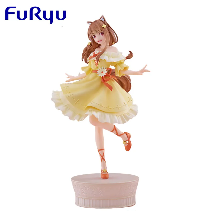 

Original Genuine FuRyu TENITOL Spice and Wolf Holo PVC 23CM Anime Figure Collectible Model Doll Statuette Ornament Gift Toys