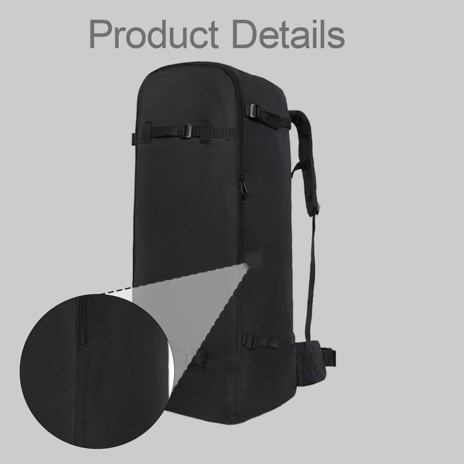 Waterproof Paddle Board Backpack Organizer Surfboard Bag Large Capacity Double Shoulder Holder for Swimming or Fitness