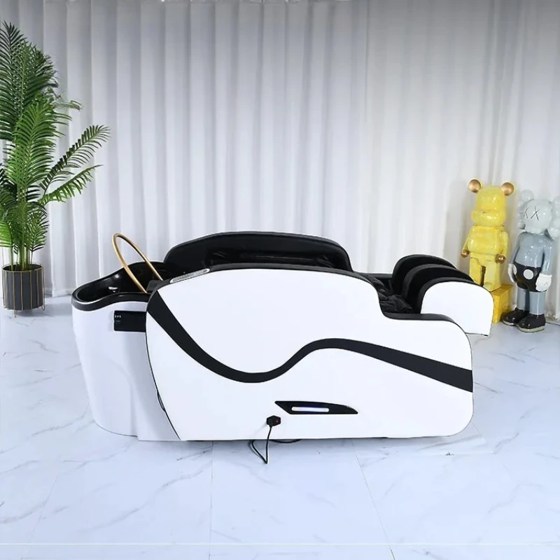 

Comfortable Durable Water Circulation Hair Chairs Living Room Equipment Chair Luxury Professional Salon Washbasin Bed Cadeira