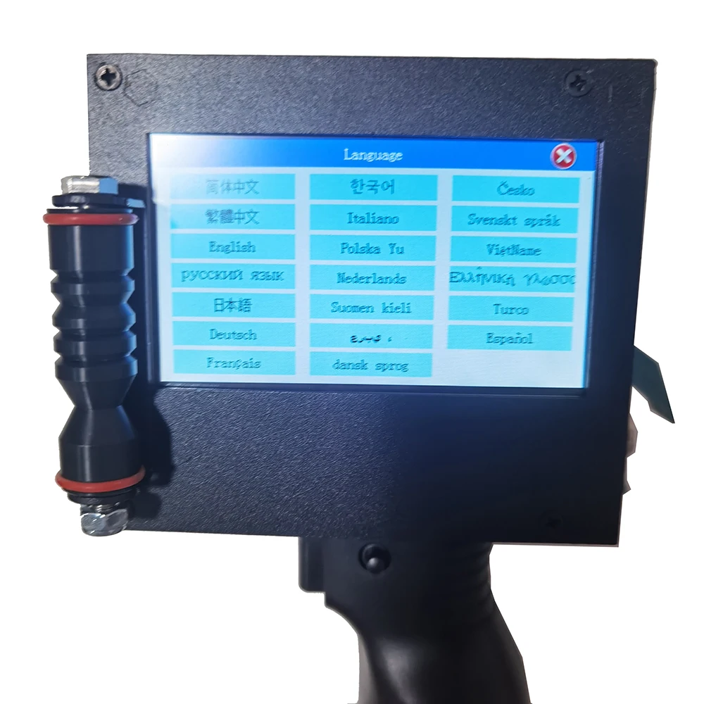 600dpi Inkjet Printer Handheld 50mm