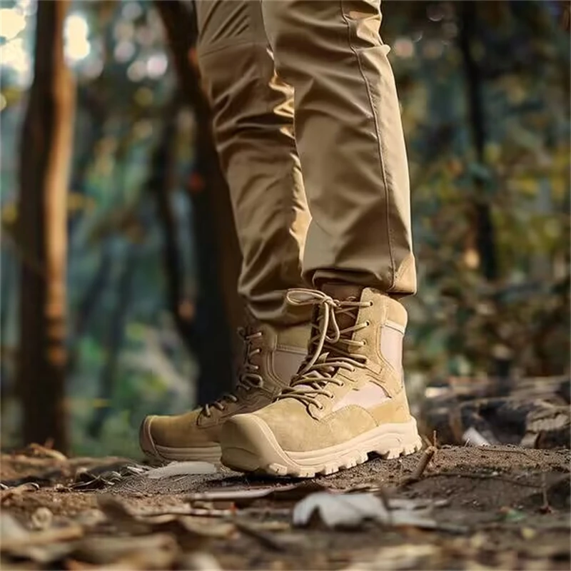 

Men's Hiking Boots Anti-Slip Desert Boots Comfortable and Versatile Durable Outdoor Hiking Shoes Walking Boots