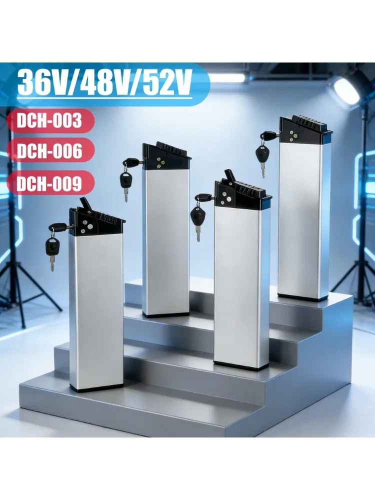 Vervangende accu's voor vouwfietsen 52V 48V 36V 10Ah-17Ah voor Engwe EP-2 Pro Engine Pro Upgraded MATE X DCH-003 DCH-006 DCH-009 - afbeelding 2