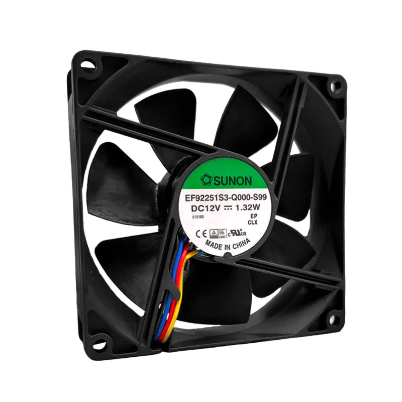 الأصلي EF92251S3-Q000-S99 12V 1.32W 9025 90*90*25 مللي متر جديد مروحة التبريد المبرد #2