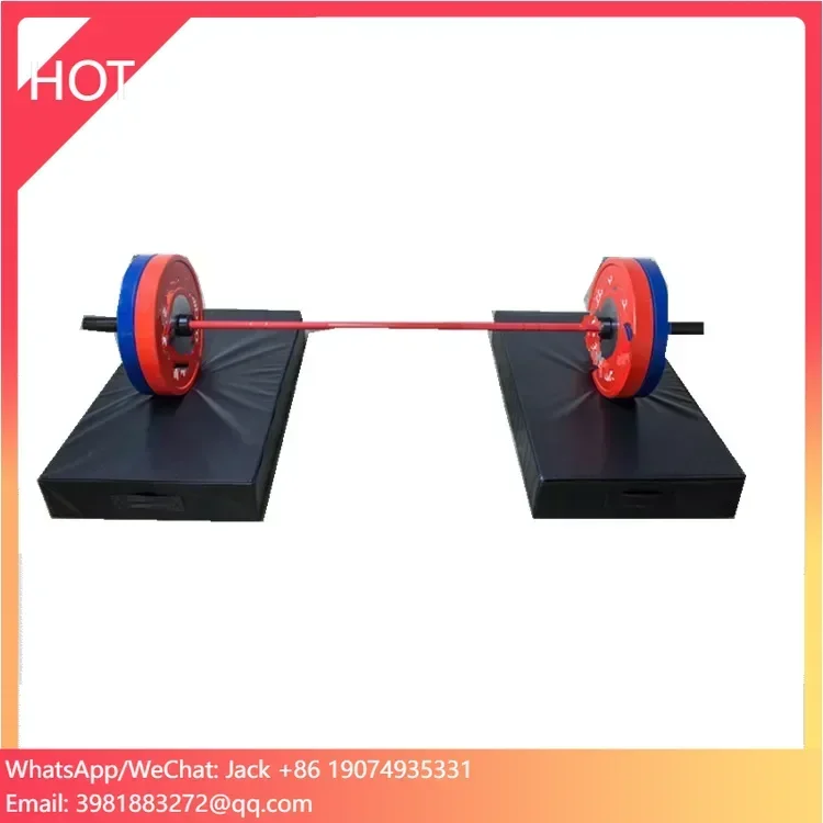 PVC Gewichtheffen Barbell Drop Crash Pad Vloermat voor gebruik in de sportschool
