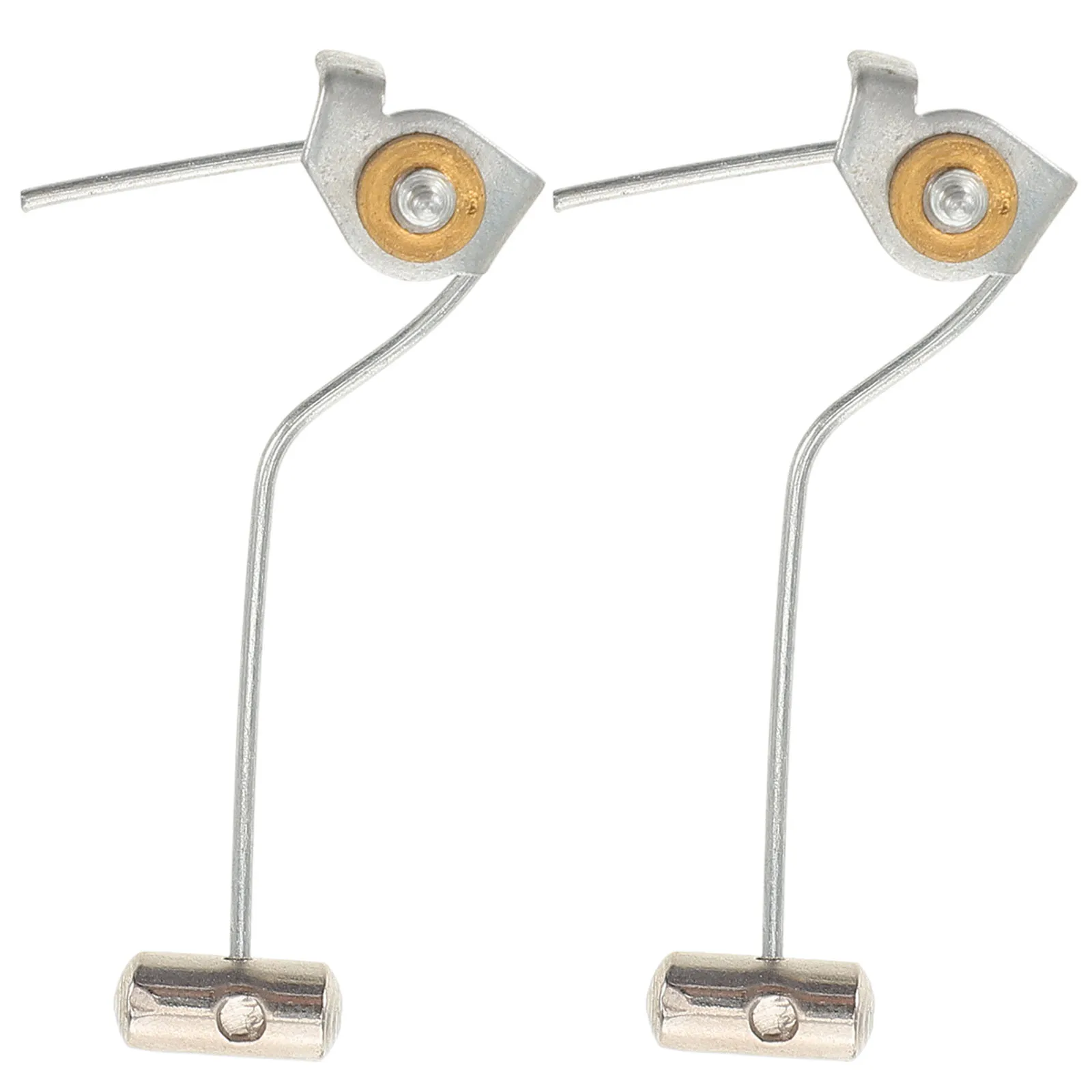 

2Pcs Retro Alarm Clock Parts Crisp Clear Sound Hammer DIY Clock Kit Home Office School Decor Modern Style Accessory