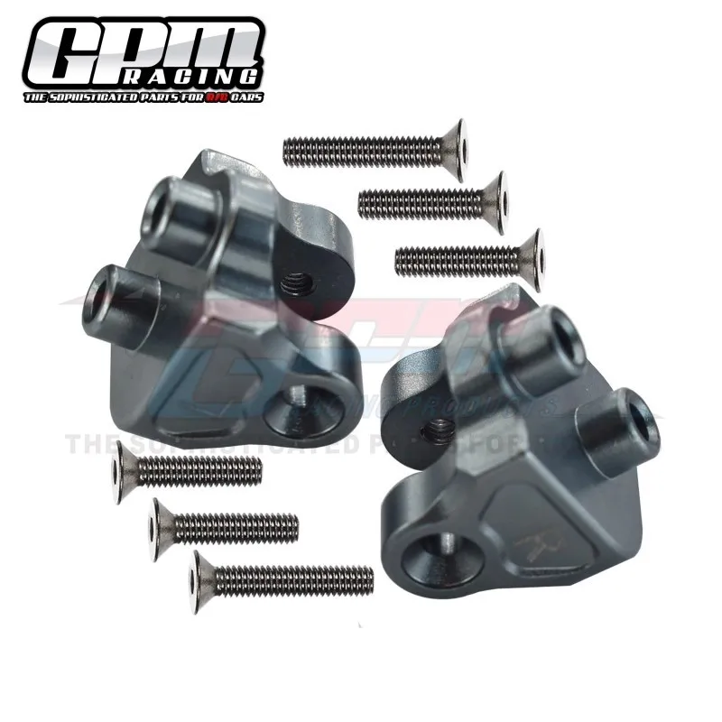 GPM Aluminum Rear Upper Axle Mount Set For Suspension Links For LOSI 1/10 BAJA REY / ROCK REY