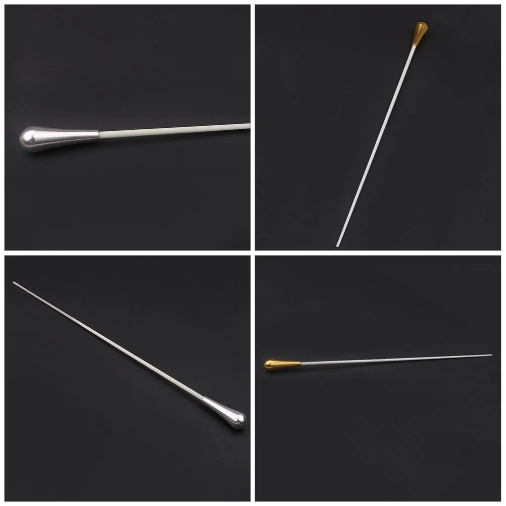 

2 Pcs Baton Orchestra Music Conducting Stick Major Conductor Accessories Plastic Steel Performance