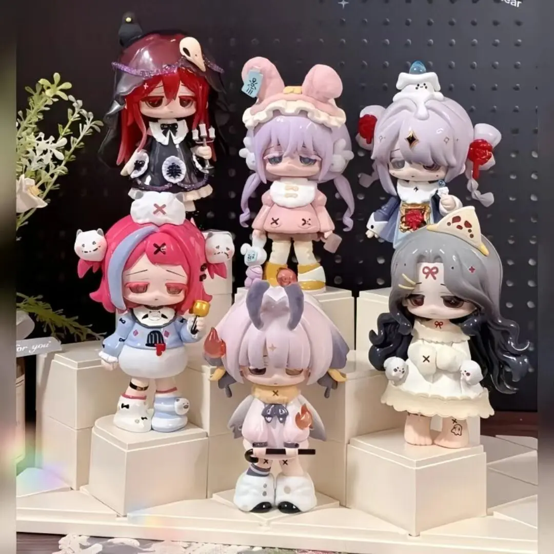 

Missy Sweet Mourning Lolita Crow Paradise Series слепая коробка V2 милая аниме виниловая фигурка модель для взрослых и детей коллекция игрушек подарки