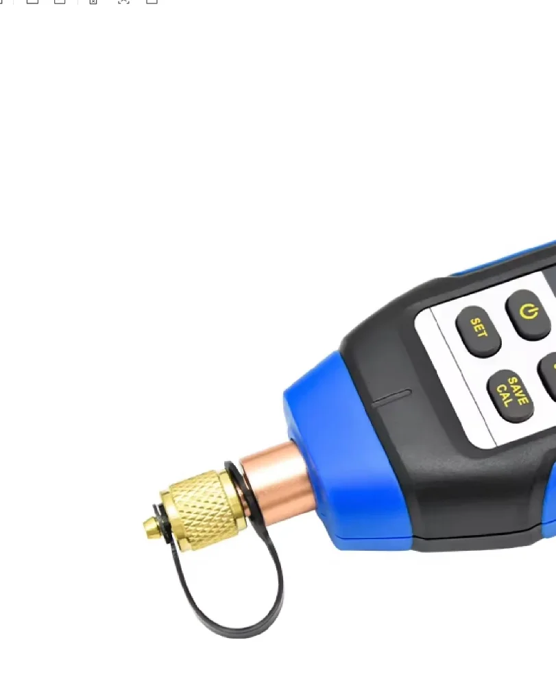 VMV-1 Digital Vacuum Gauge, Absolute Pressure Gauge Digital Display Electronic High-precision Pressure Gauge Digital Display