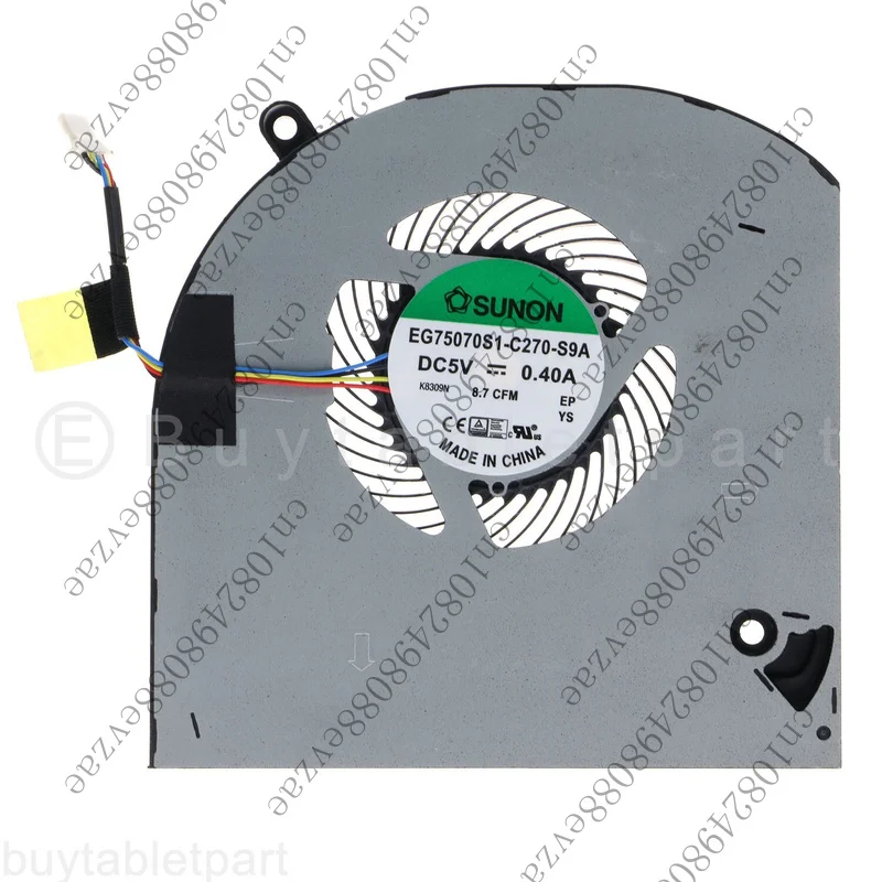 Dell Alienware 15 R3 R4 P69F 시리즈 07FRVC Y99WC용 XYG 새 CPU 및 GPU 냉각 팬.