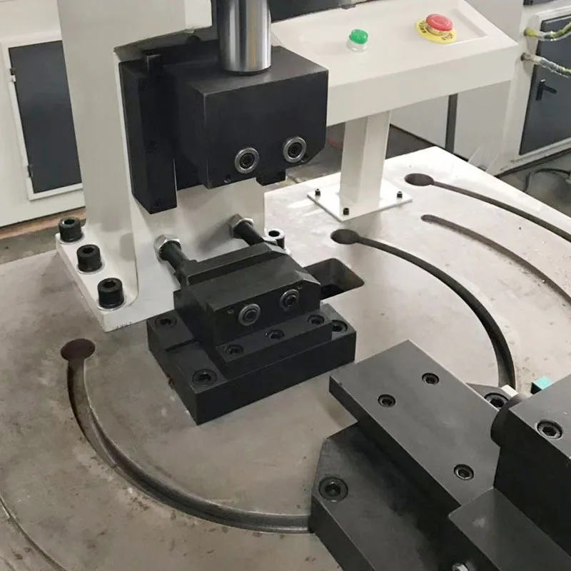 Pipe end notching machine edge angle from 30-90 degree