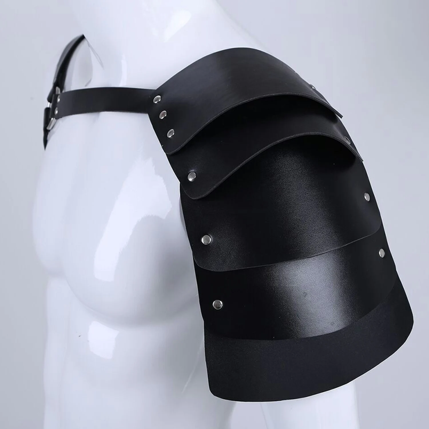 Sangle Décorative Réglable pour Homme, Support Médiéval Steampunk, Armure Unique, 1 Pièce