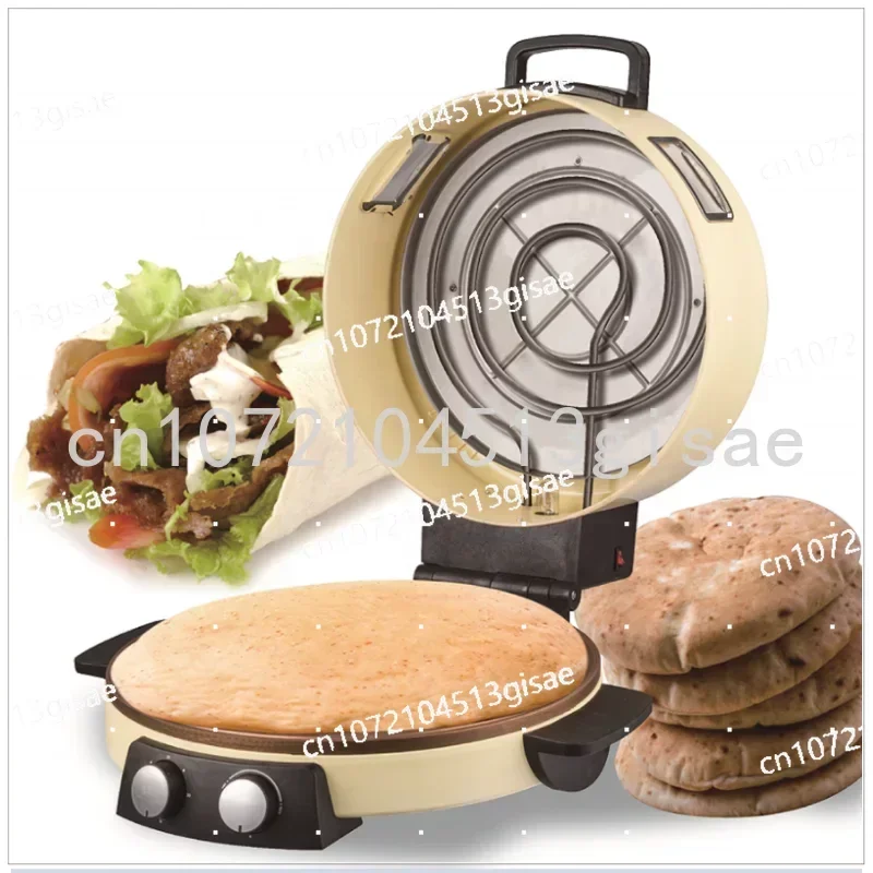 1600w Adjustable Temperature Homeuse Automatic Rotimatic Electric Arabic Bread Maker with Timer