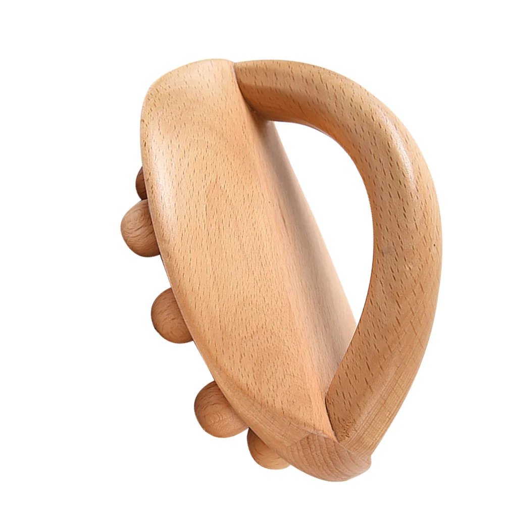 Cepillo corporal de masaje de madera, herramienta de terapia de cuerpo completo para drenaje linfático, eliminación de celulitis, masaje de baño de Spa, cepillo de baño de Spa