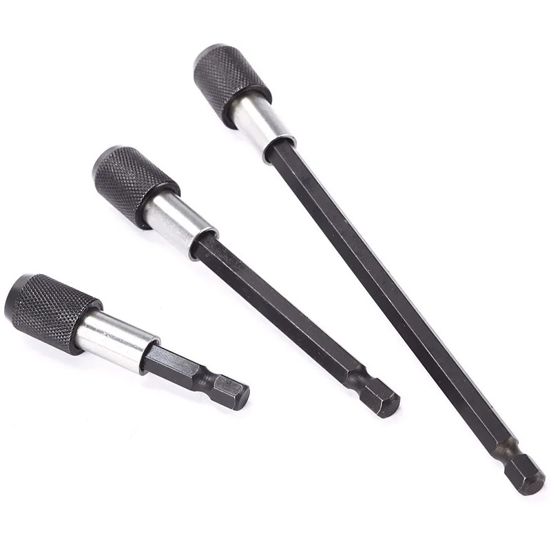 

Hexagon Quick Release Self-locking Extension Rod Electric Drill Bits Transfer Rod Bits Extension Rod