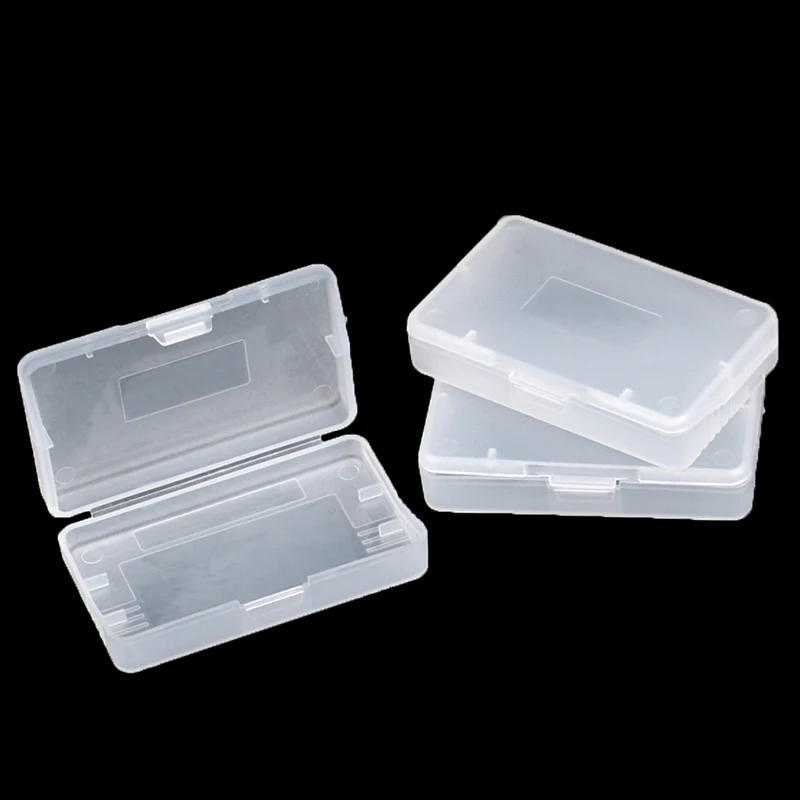 Boîte de Rangement Transparente pour Jeu Gameboy Advance GBA GBASP, Étui de Protection Anti-poussière pour Cartouche, Collection de Cartes, 5 Pièces