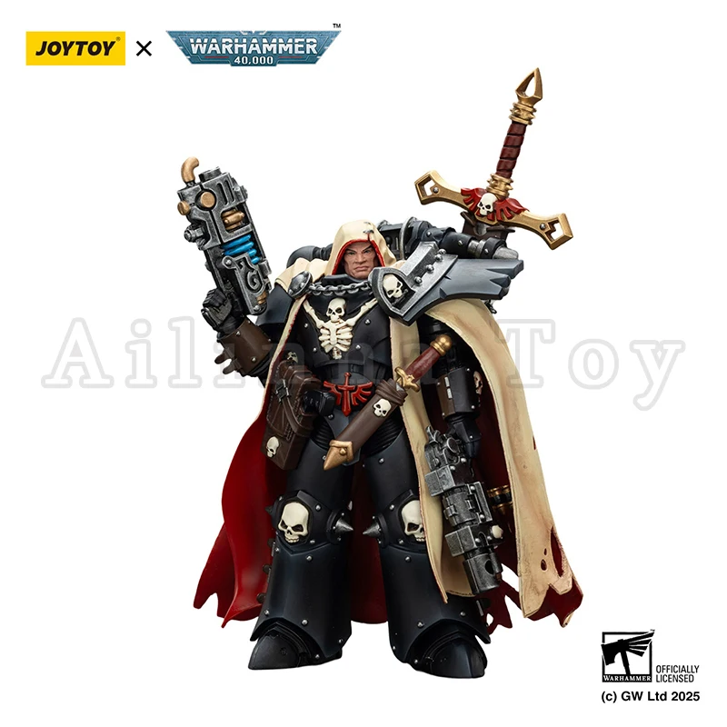 JOYTOY 1/18 Action Figure 40K Chaos Space Marines Cypher, Lord of the Fallen Re-issue Version Anime Toy