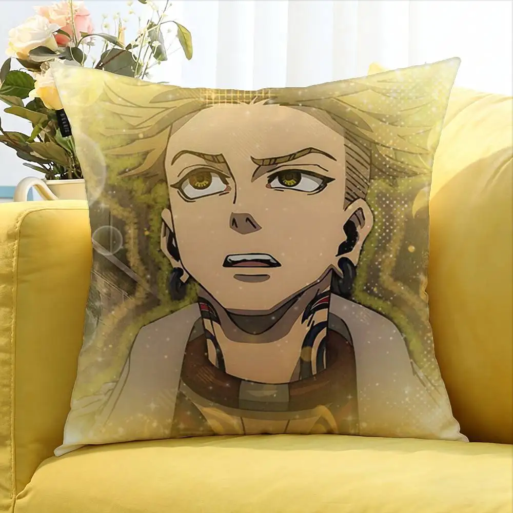 Enjin G-Gachiakuta World Various Sizes Square Pillow Case For Car Home Bedchamber Decor