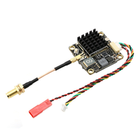 For AKK FX2 Dominator 2W 5.8G VTX 40CH 2000mW Audio Video FPV Transmitter with MIC for RC Racing Drone