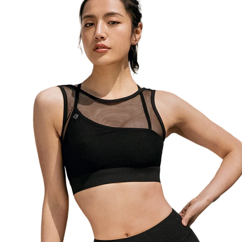 Summer Women Sports Bra Fitness Yoga Tank Crop Top Push Up Underwear Shockproof Athletic Vest Gym Sportswear