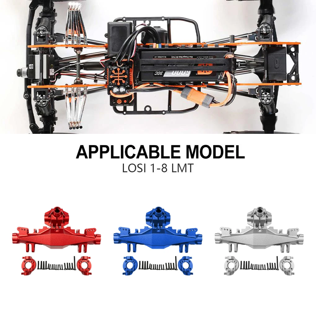 1/8 Aluminum Alloy Front Rear Axle Housing For LOSI 1/8 RC LMT RC Car Part RC Car Accessories Parts RC Upgrade Part