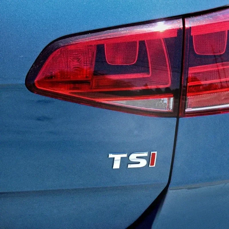 رسائل معدنية ثلاثية الأبعاد لملصقات السيارات TDI رسائل VW Golf 4 5 6 7 JETTA PASSAT MK2 MK4 MK5 MK6 MK7 TDI شعار شارة الشعار الملحقات #4