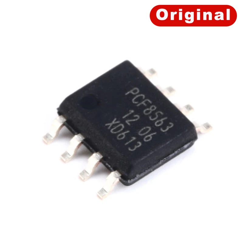 1pcs Original PCF8563 PCF8563T/5,518 SOIC-8 I2C, Serial Real Time Clock Binary I2C 1-5V RTC IC