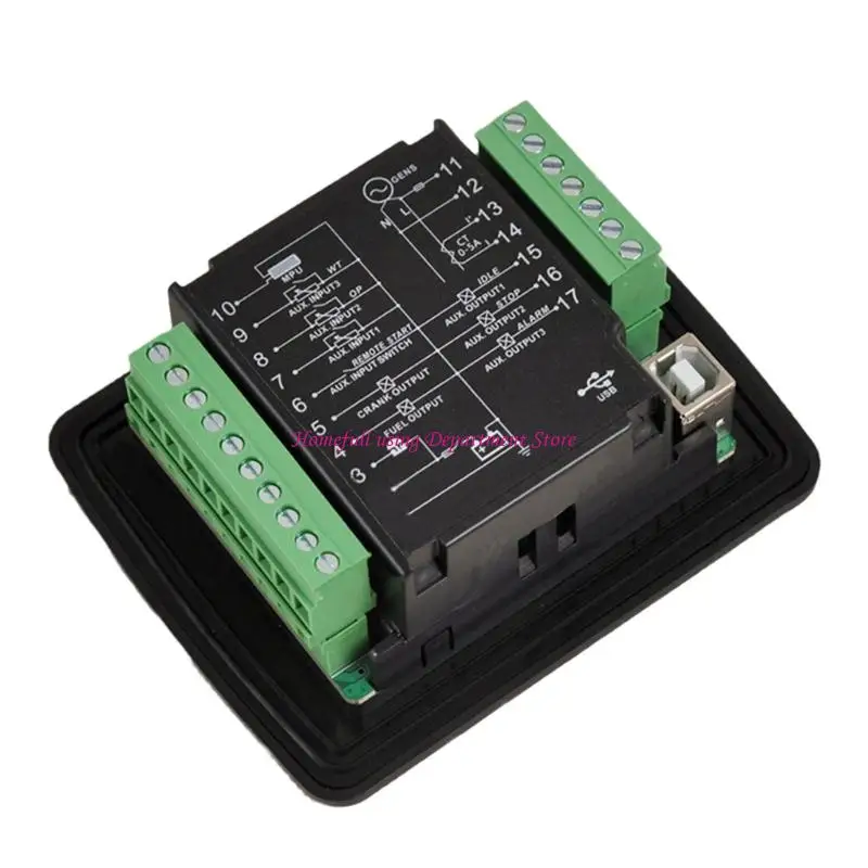 

USB Programmable Controllers Panel Fuels Generator Control Modules Automatic Start Stop Simple to Operate for Genset