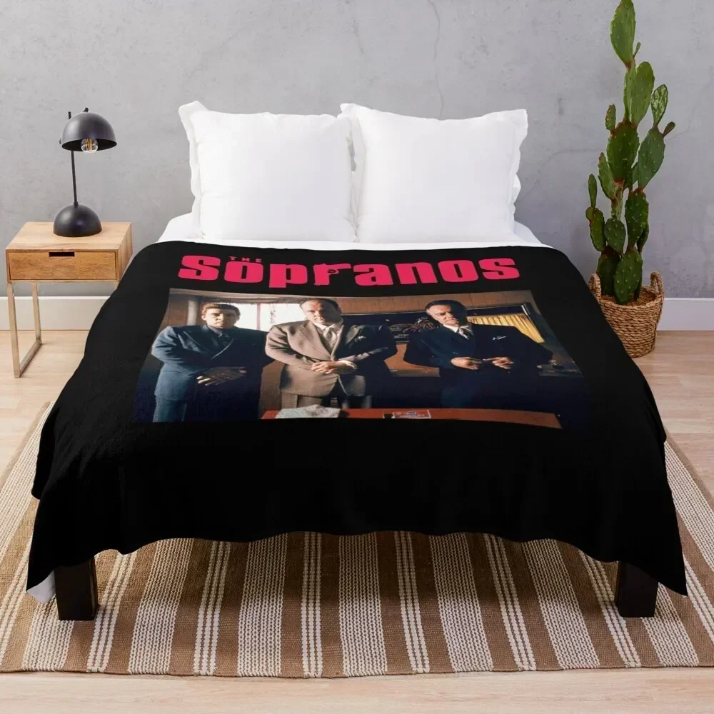

The Sopranos Vintage Throw Blanket Men's Soft Warm Throw Blanket for Couch