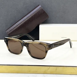 High Quality Polarized ov5524su Vintage Female Sunglasses Men Women Oval Style Retro Acetate Female Male Sunglasses Outdoor