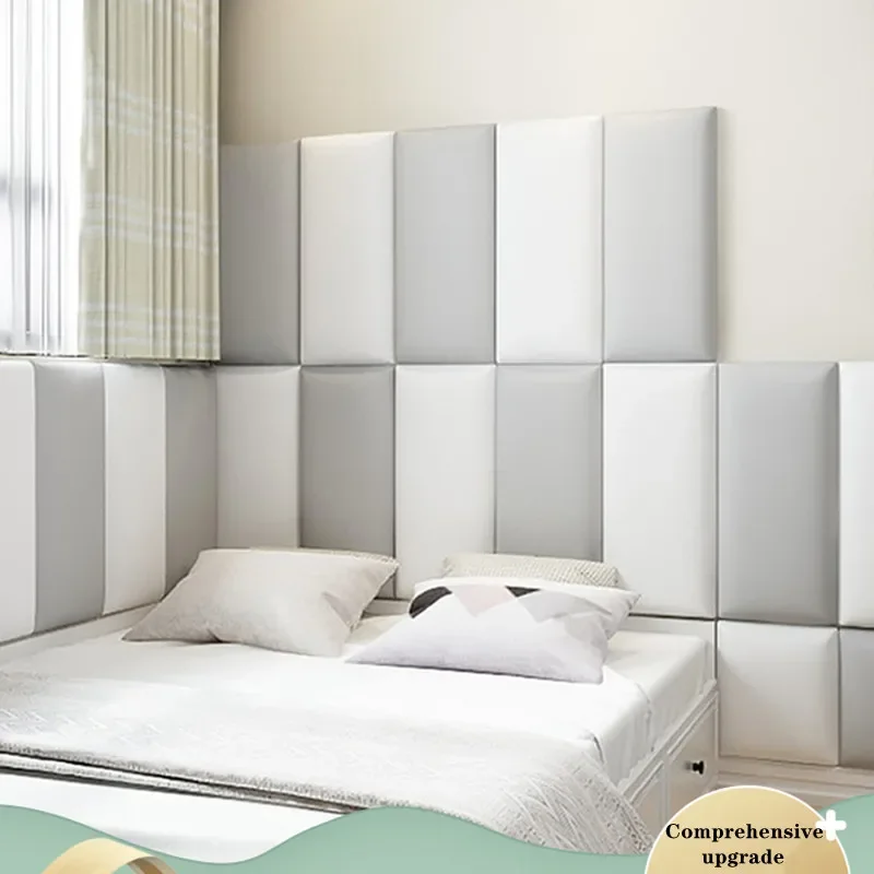 Headboard Wall Stickers Kids Bedroom Anti Bag Headboards Tatami Bed Headboard Kindergarten Anti-collision Wallsticker