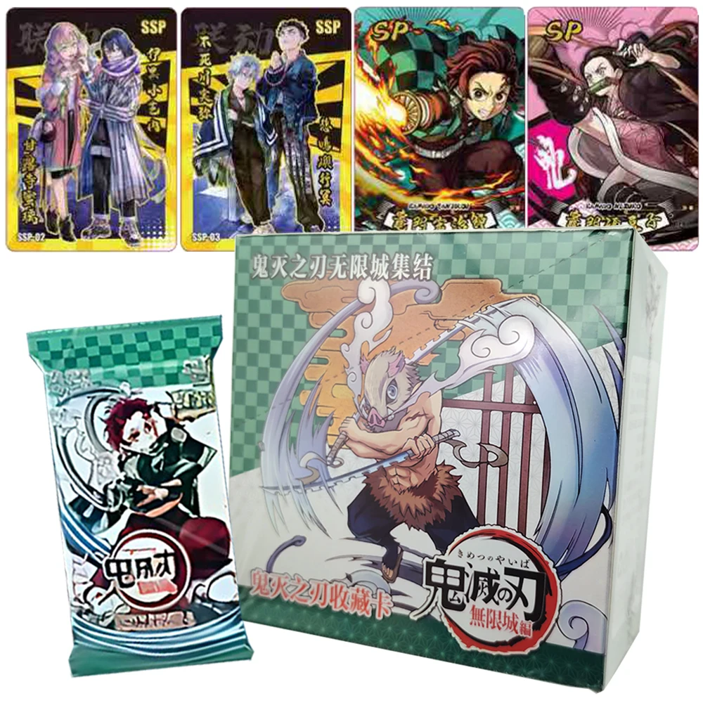 

Demon Slaye Collection Card Fans Cherish Exquisite Peripheral Fantasy Anime Creative Soda Can Shaped Character Card Fun Gifts