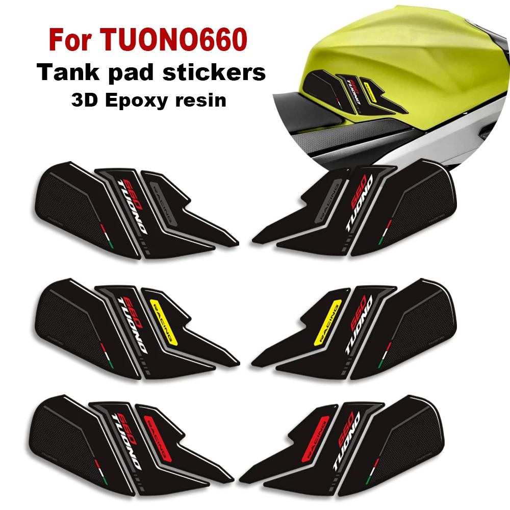 

For Aprilia TUONO660 TUONO 660 Motorcycle Tank Pad Gas Fuel Oil Cap Protector Kit Fairing Fender Covers Stickers Decal