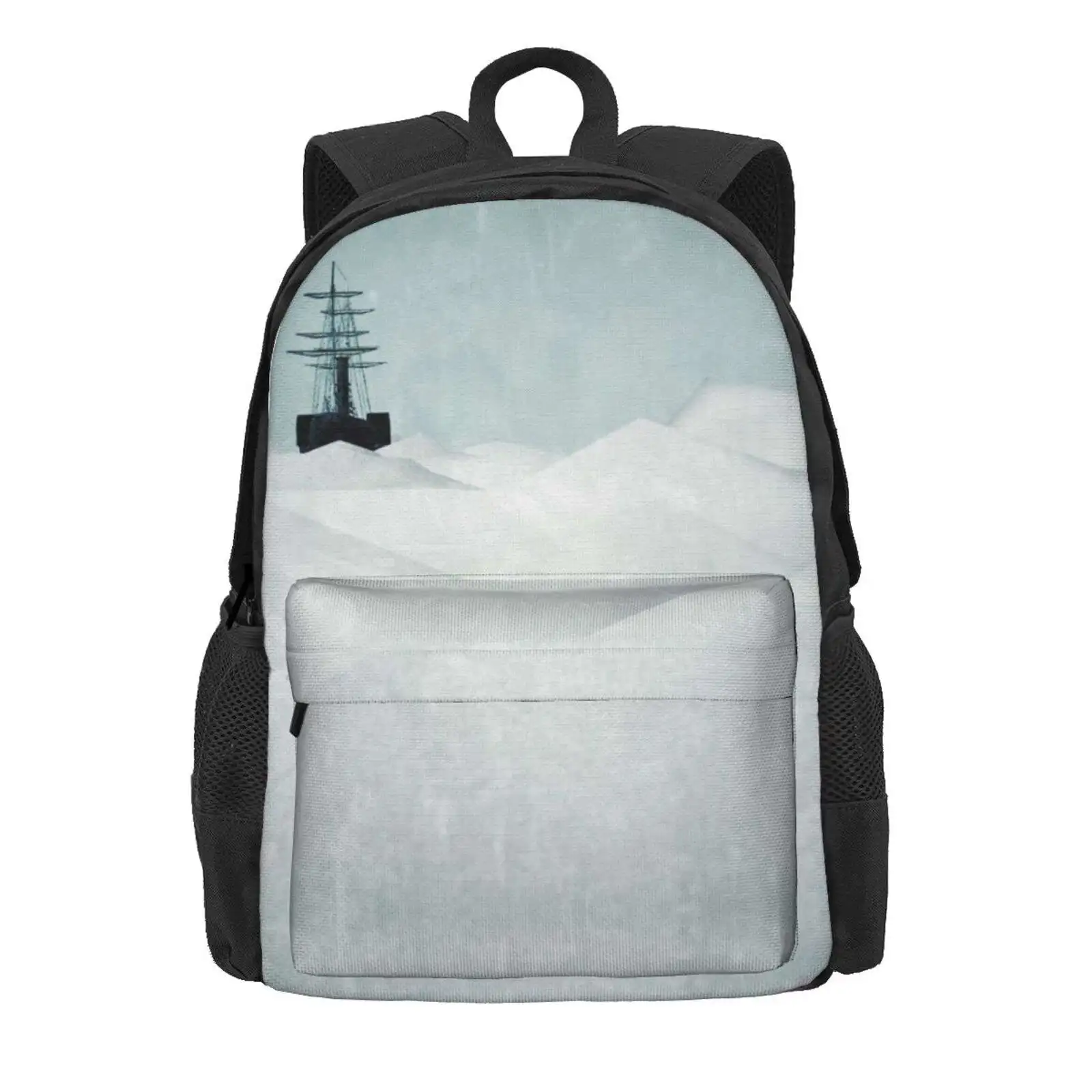 The Endurance Hot Sale Schoolbag Backpack Fashion Bags Endeavour Shackleton South Pole Ship Ice Antarctica