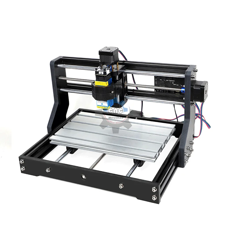 Mini graveur laser CNC 3018 PRO, routeur à bois CNC, fraiseuse, découpeuse, GRBL, machine de gravure laser pour acrylique, PCB, PVC, métal