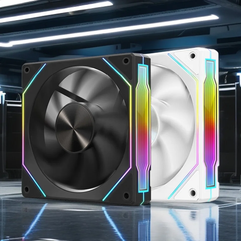 

Вентилятор для корпуса ПК PRISM 4 RS 12 см ARGB, 4-контактный, тихое охлаждение, 12В, большой объем воздуха, 800-1600 об/мин, для игровых ПК и настольных компьютеров