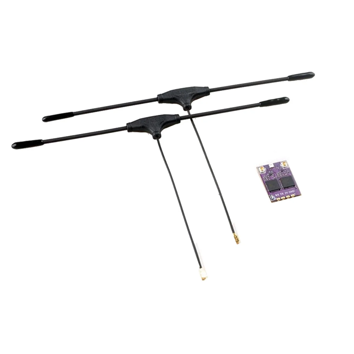 ES900 DUAL RX ELRS Diversity Receiver 915MHz Built-in TCXO for FPV Long Range Drone RC Airplane