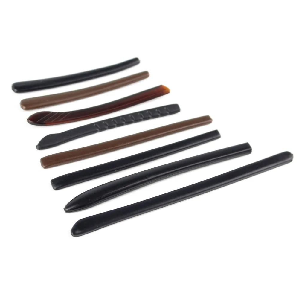 Lunettes antidérapantes en caoutchouc, 20 pièces, accessoires pour pointes de branches, plusieurs Types pour Options, noir et marron, nouvel arrivage