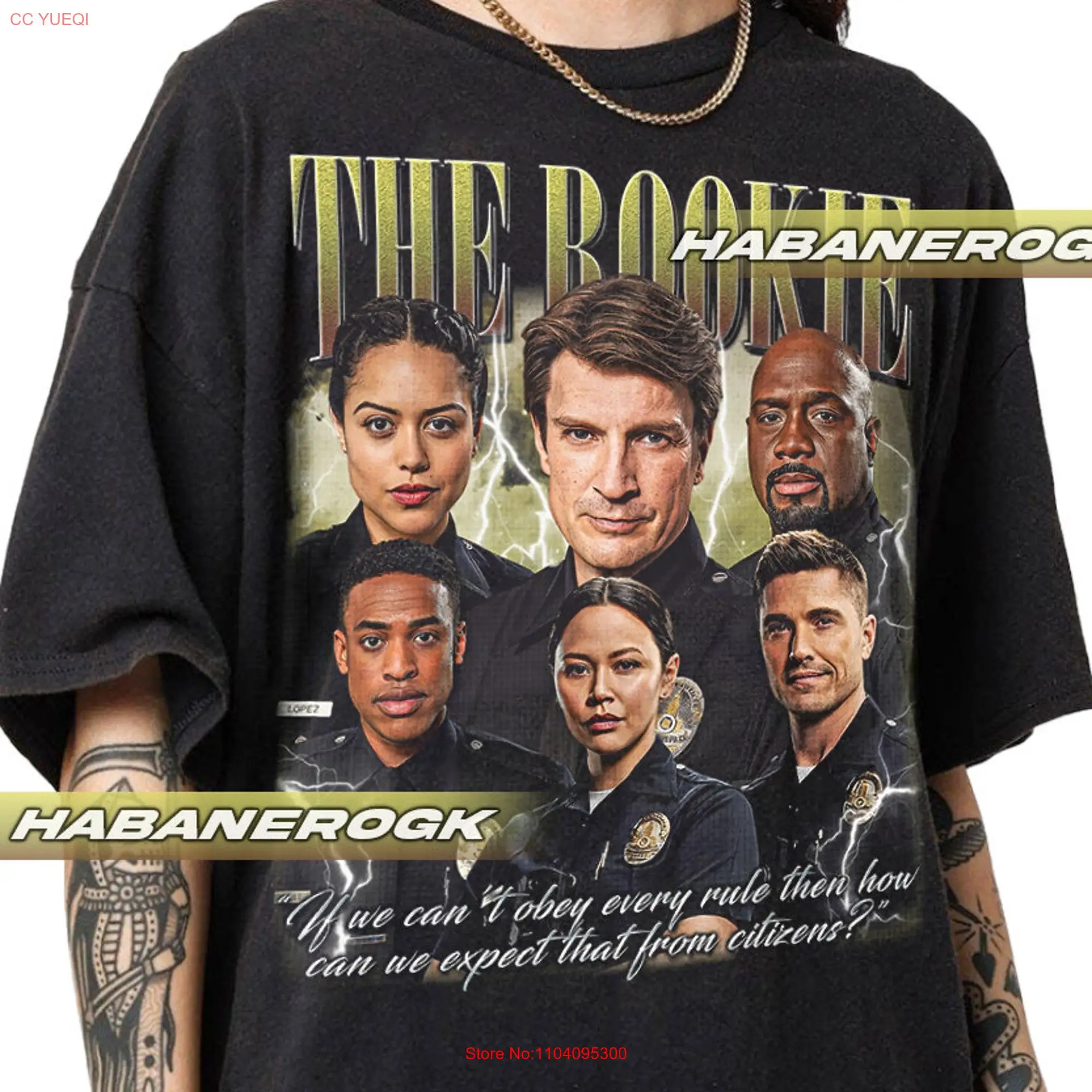 

Винтажная Футболка Ограниченная серия The Rookie для женщин и мужчин с длинным или коротким рукавом