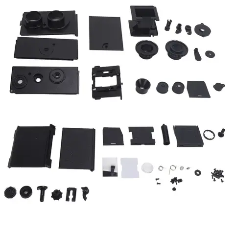 Aparat filmowy 35 mm z podwójnym obiektywem DIY Klasyczny retro aparat filmowy z podwójnym odbiciem obrazu TLR na rolki 35 mm 135