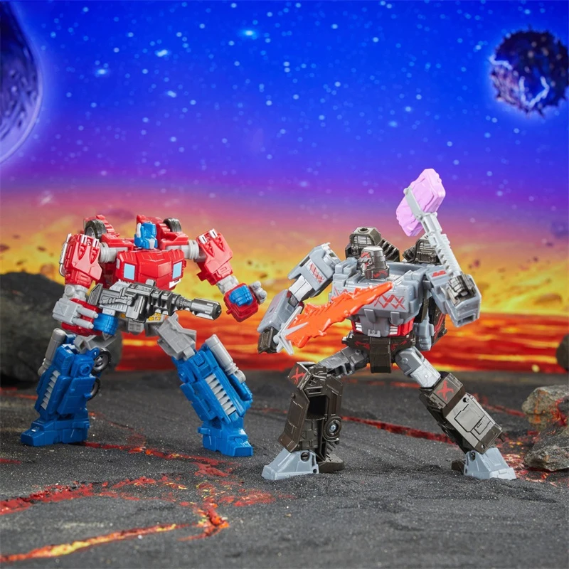 Hasbro Transformatoren United Sdcc 2024 Orion Pax Vs Megatron Gebroken Vriendschap 2 Pack Actiefiguren Nieuw Op Voorraad