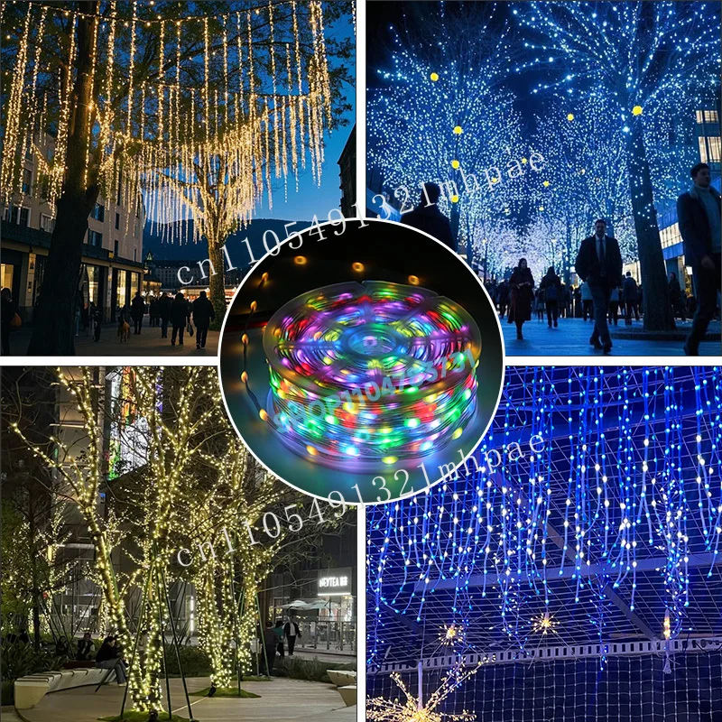 DIY LED Project Lights 5V WS2811 Addressable Seed Pixels LED String Lights Dream Color RGBIC Fairy Lights 1000pixels 3PIN